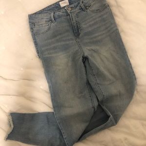 Fashion Nova High Waist Ankle Jeans